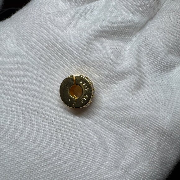 Pandora Clear Sparkling Row Clip Charm - Picture 4 of 4